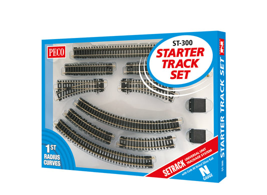 Peco N ST300 Code 80 Starter Track Set, 1st Radius