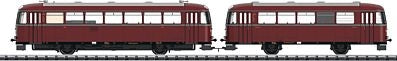 Trix 22995 N Rail Bus W/Trailer Car DB