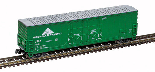 Atlas Z 75000026 Master 53' Evans Double Plug Door Box Car Georgia Pacific #16020