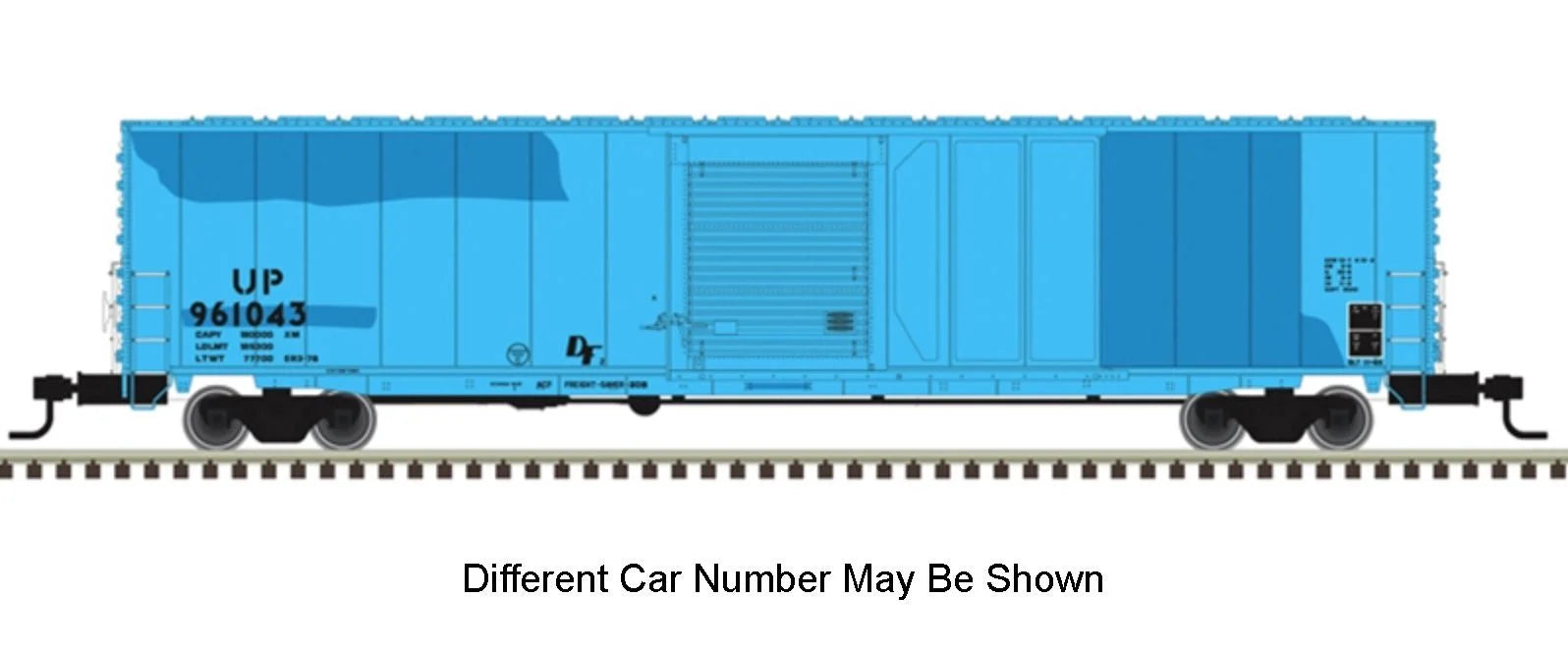 Atlas Master 20007815, HO Scale ACF 60ft Auto Parts Box Car, Union Pacific UP Ex-CRIP #691043