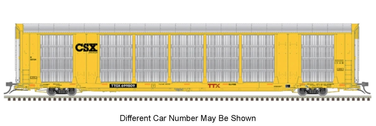 Atlas Master 20007914, HO Scale Gunderson® Multi-Max Auto Rack, CSX CSXT #699809