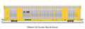 Atlas Master 20007922, HO Scale Gunderson® Multi-Max Auto Rack, Norfolk Southern NS #997190