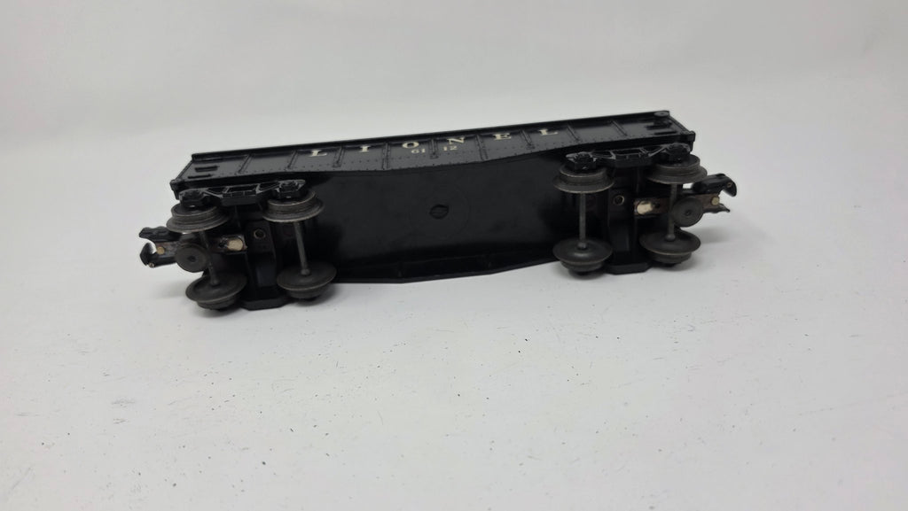Lionel 6112 Black Gondola — Used (O Gauge)