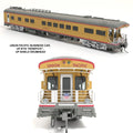 Broadway Limited Imports BLI-9012, HO Union Pacific Business Car, UP #119 "Kenefick", UP Shield on Rear