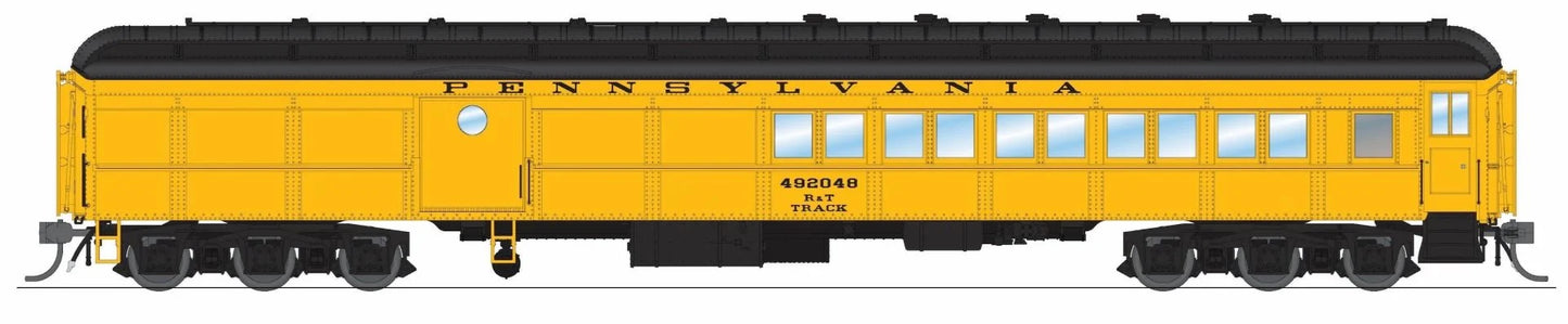 Broadway Limited Imports 9749, HO Scale Heavyweight Baggage-Combine, Pennsylvania Railroad PRR #492048