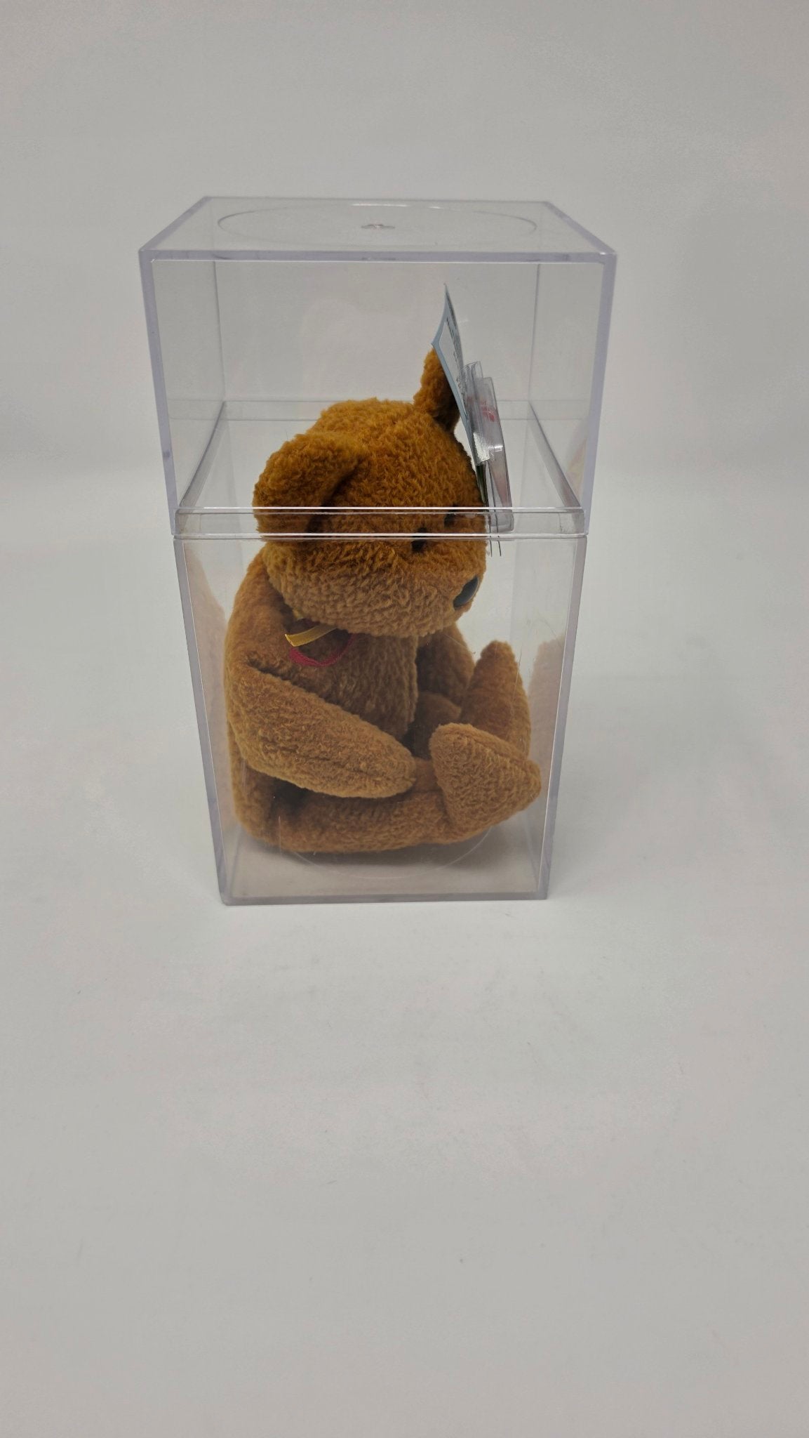 Ty Beanie Baby Germania — Germany Bear with Tags & Display Case