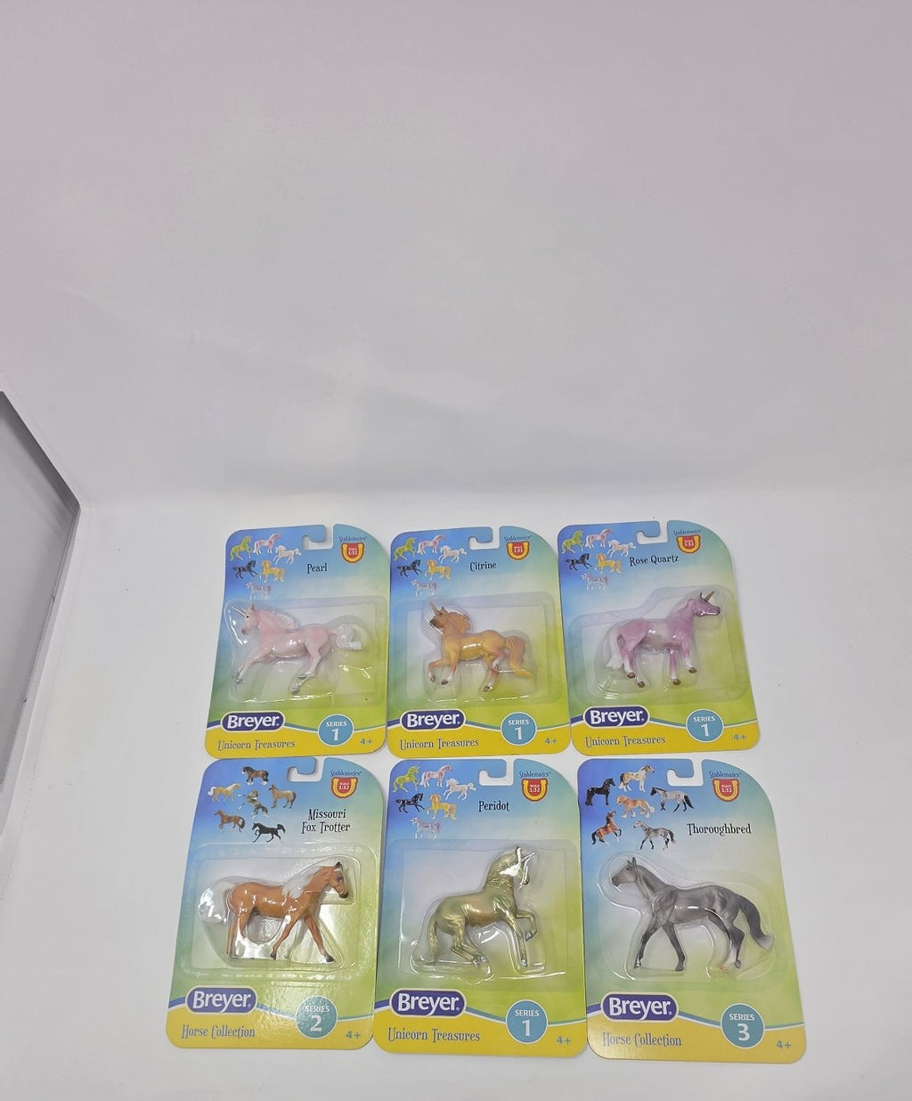 Breyer Stablemates Singles Bundle — 6 Carded Horses & Unicorns