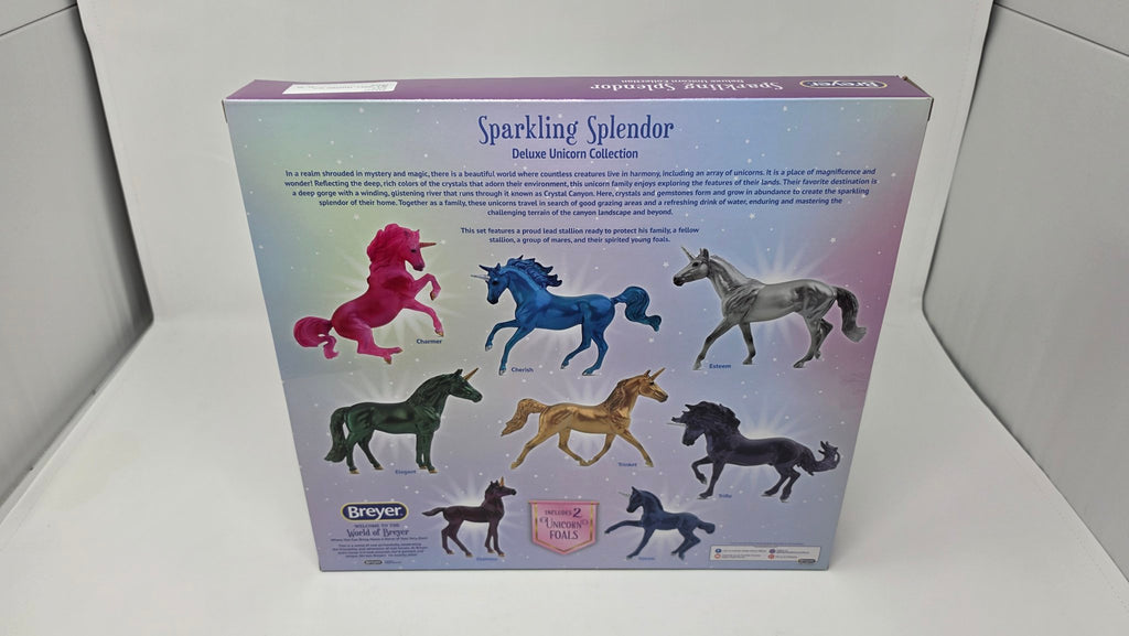 Breyer #6937 Sparkling Splendor Deluxe Unicorn Collection