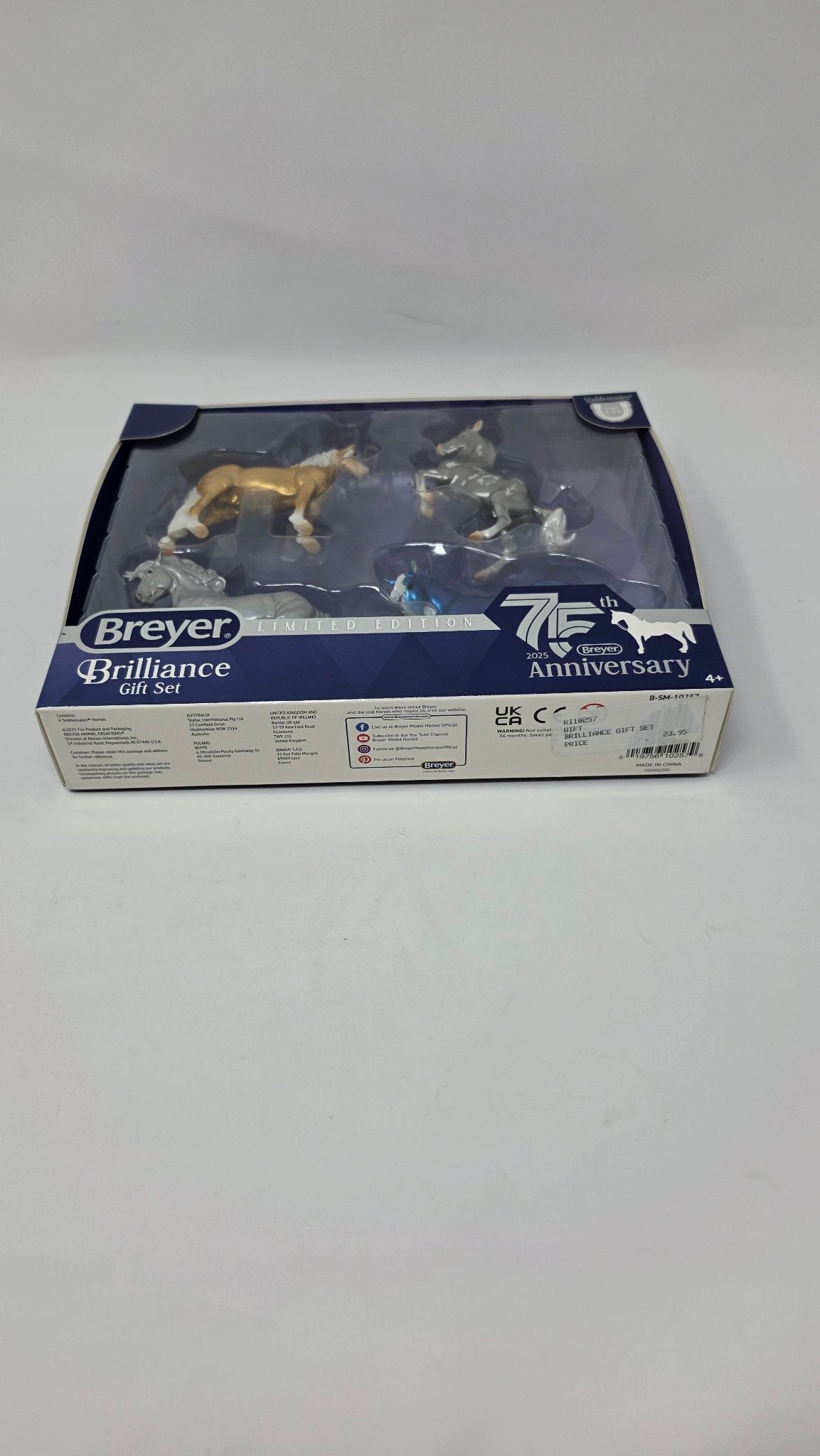 Breyer B-SM-10257 Brilliance Gift Set — 75th Anniversary Limited Edition