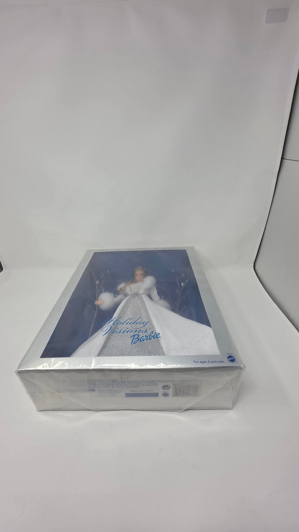 2003 Holiday Visions Barbie box bottom