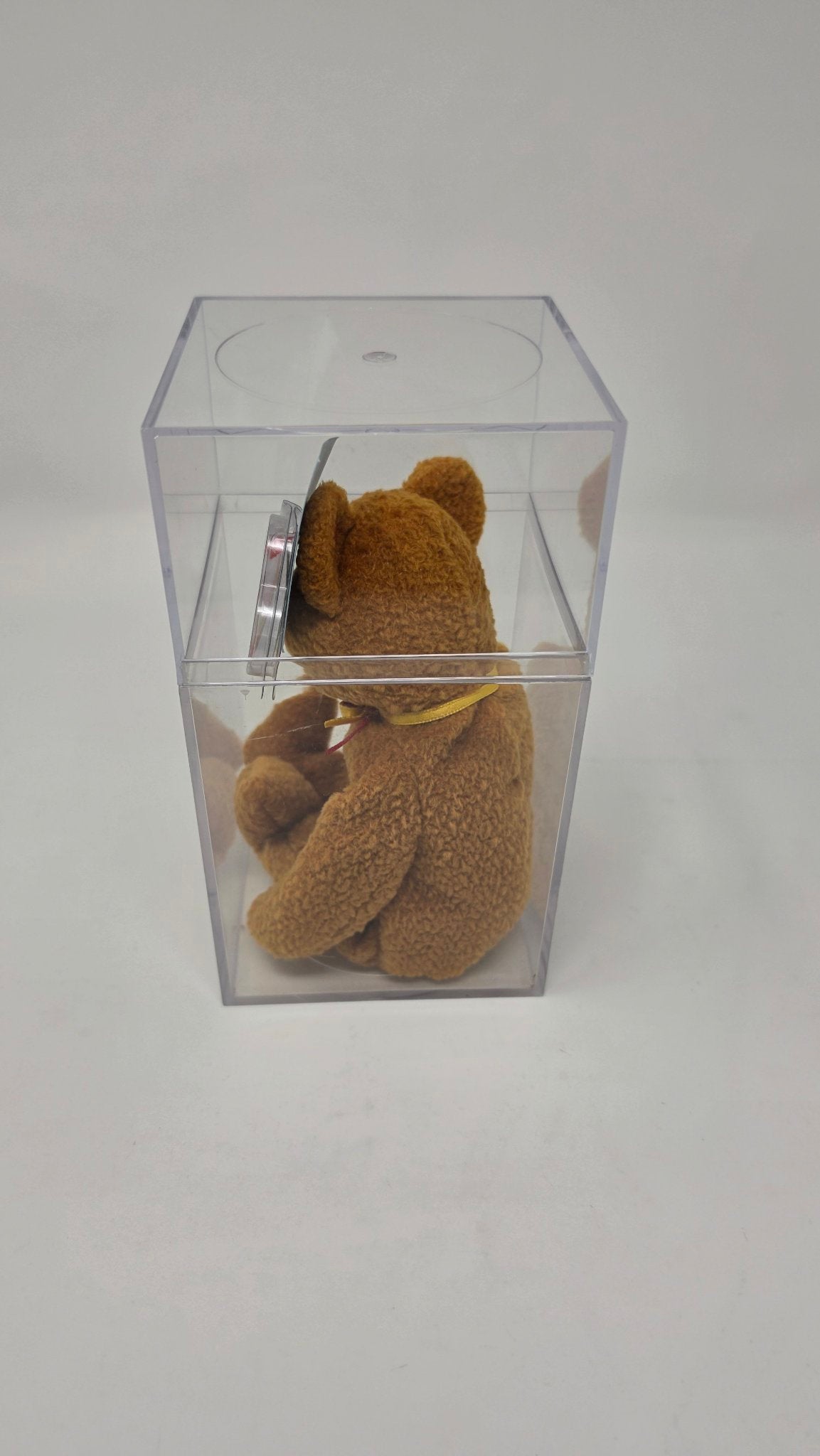 Ty Beanie Baby Germania — Germany Bear with Tags & Display Case
