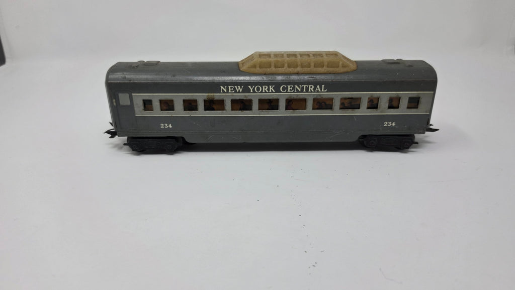 Vintage Tinplate NYC 234 Vista-Dome Passenger Car — Used (O Gauge)