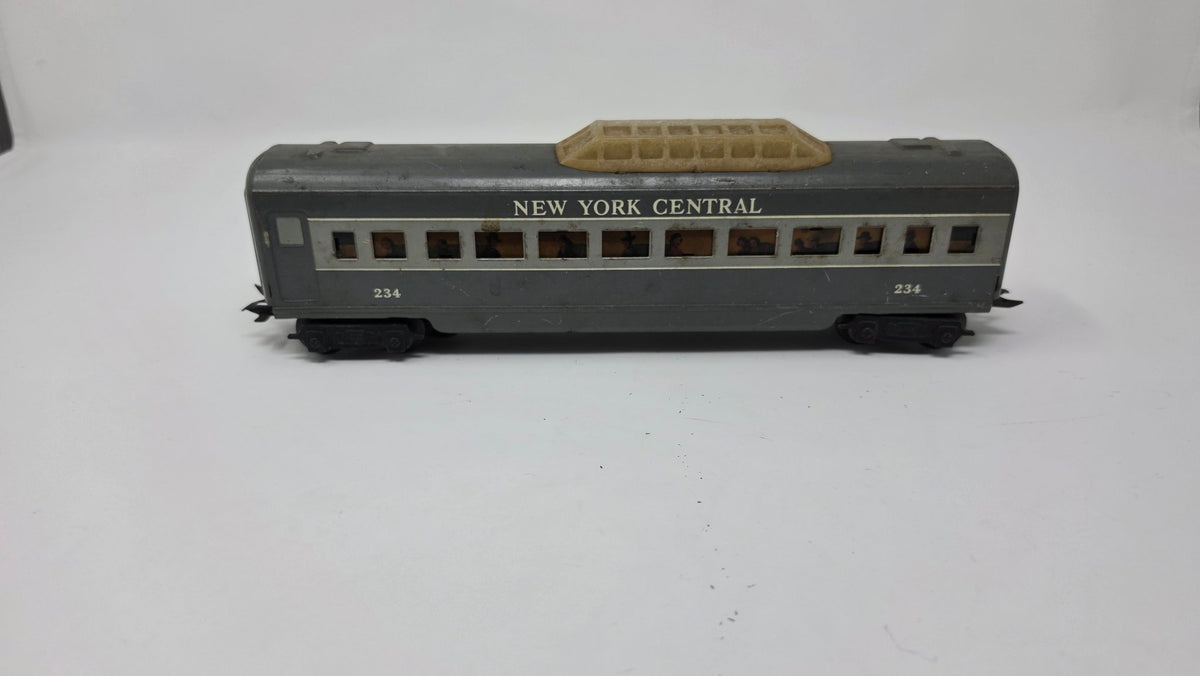 Vintage Tinplate NYC 234 Vista-Dome Passenger Car — Used (O Gauge)
