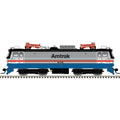 Atlas 10004644 HO AEM-7 Electric LokSound and DCC Amtrak #928 (Phase III Late 1990s, silver, blue, red, white, black)