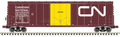 Atlas HO 20006517 NSC 50' Newsprint Plug-Door Boxcar Canadian National 'Noodle' Logo CN #401631