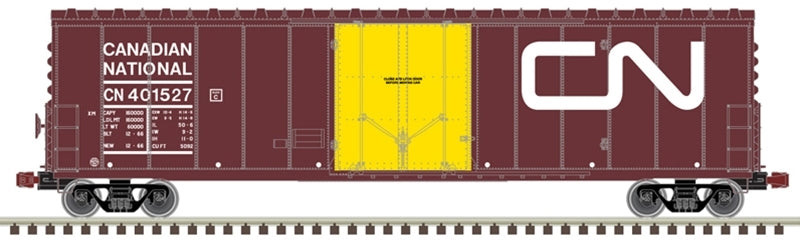 Atlas HO 20006517 NSC 50' Newsprint Plug-Door Boxcar Canadian National 'Noodle' Logo CN #401631