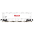 Atlas 20007189 Master HO ACF 6-Bay Cylindrical Hopper, Kaiser Aluminum #5029
