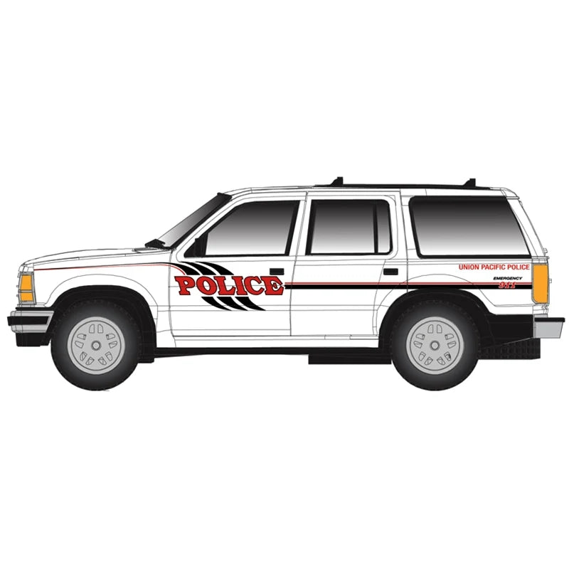 Atlas 30000162 UNION PACIFIC RR POLICE 1993 FORD EXPLORER HO Scale LIMITED NEW