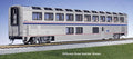 Kato 35-6065-1 HO Scale Amtrak Superliner I Lounge, Phase VI, #33014 With Lighted Interior
