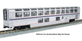 Kato 35-6067-1, HO Scale Superliner I Lounge Phase VI, Pre-Installed Interior Lights, Amtrak AMTK #33023