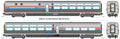 Kato 35-6231, HO Scale Amtrak Viewliner II Diner Phase III #68012 Harrisburg