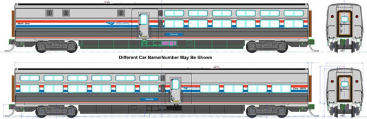 Kato 35-6231, HO Scale Amtrak Viewliner II Diner Phase III #68012 Harrisburg