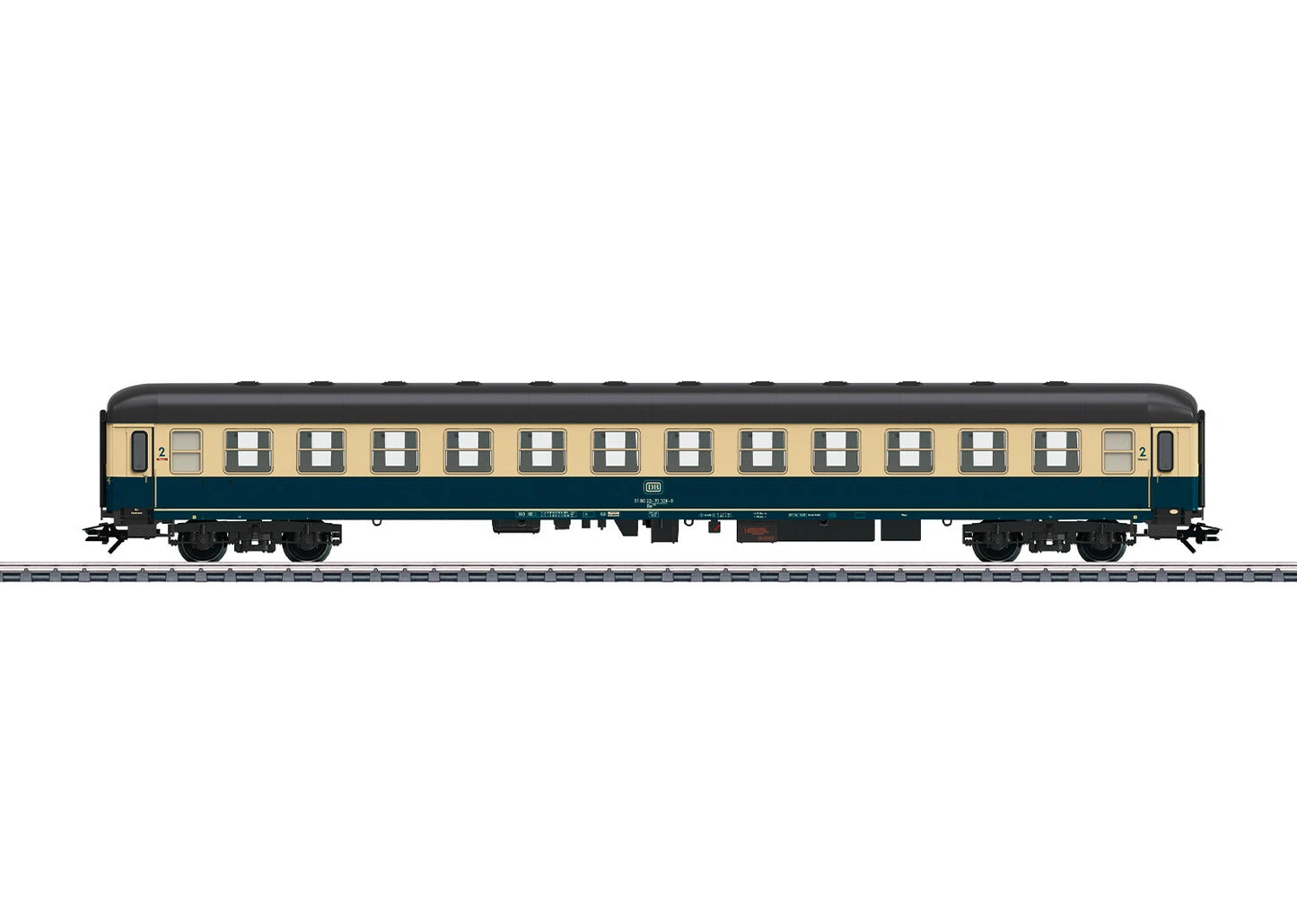 Märklin H0 43925 IC Fast Train Car Bm 234 2Nd Class Of The DB