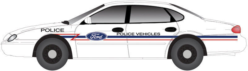 Atlas HO 30000154 1996 Ford Taurus 4-Door Sedan Police Demonstrator