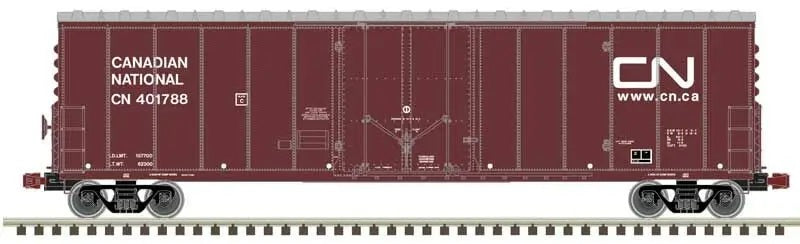 Atlas HO 20006520 NSC 50' Newsprint Plug-Door Boxcar Canadian National 'Website Logo' CN #401712