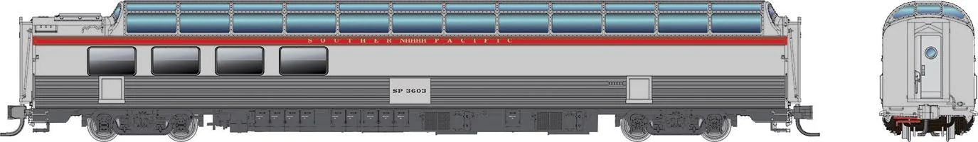 Rapido 575006 N SP Dome-Lounge w/Fluted Sides: SP - General Service: #3603