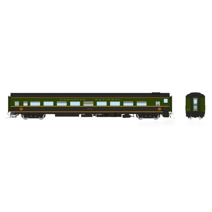 Rapido 100373 HO Scale Lightweight Coach CNR - 1954 Scheme 5635