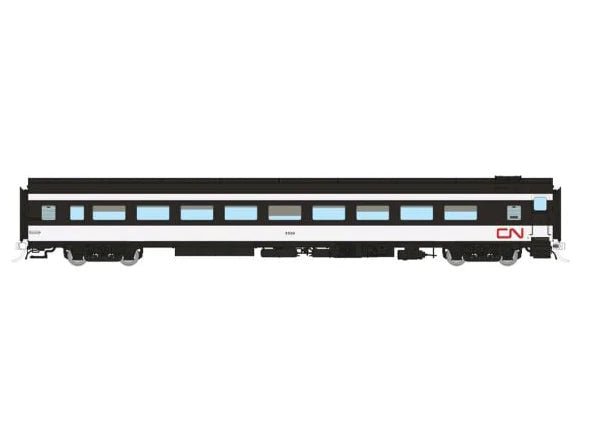 Rapido 100375 HO Scale Lightweight Coach CN - Wet Noodle Scheme 5619