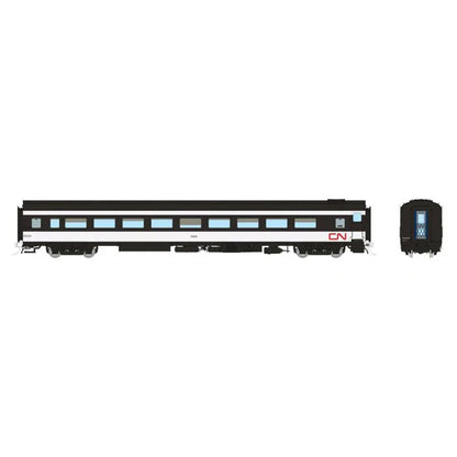 Rapido 100376 HO Scale Lightweight Coach CN - Wet Noodle Scheme 5635