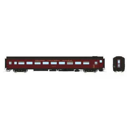 Rapido 100378 HO Scale Lightweight Coach BC Rail 156230 Porteau