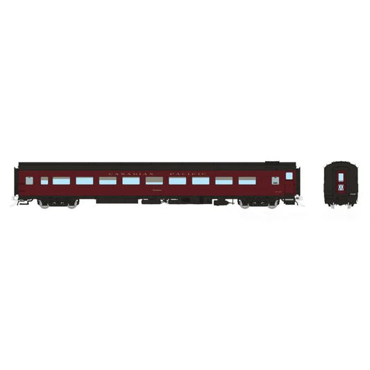 Rapido 100382 HO Scale Lightweight Coach CP - Royal Canadian Pacific 101 Dominion