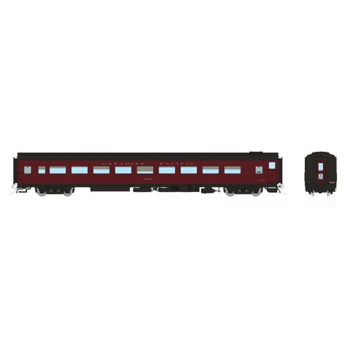 Rapido 100383 HO Scale Lightweight Coach CP - Royal Canadian Pacific 102 E.S. Smith
