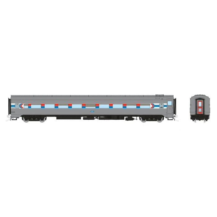 Rapido 100384 HO Scale Lightweight Coach Amtrak - Phase 1 6443