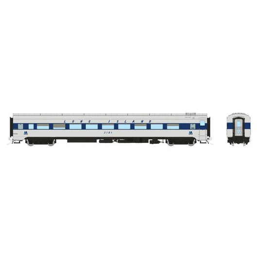 Rapido 100404 HO Scale Lightweight Coach Long Island Railroad 2187