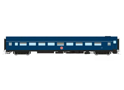 Rapido 100407 HO Scale Lightweight Coach MP - Jenks Blue Scheme 480