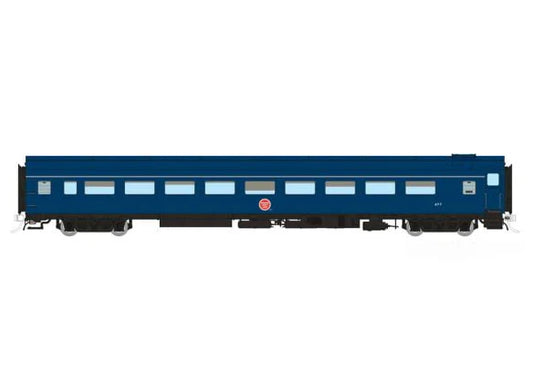 Rapido 100407 HO Scale Lightweight Coach MP - Jenks Blue Scheme 480