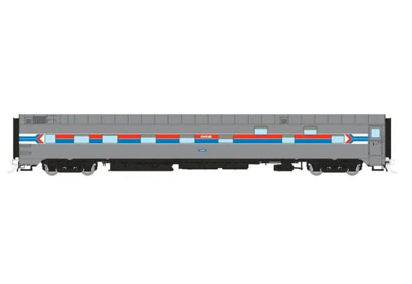 Rapido 101161 HO Duplex Sleeper Super Continental Line Amtrak #2401 Phase 1 Arrow Logo