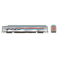 Rapido 175013, HO Scale SP 3/4 Dome-Lounge, Flat Sides, Amtrak Phase 1 #9373