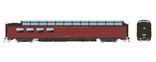Rapido 175014, HO Scale SP 3/4 Dome-Lounge, Flat Sides, Canadian Pacific #3605 Selkirk