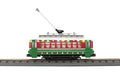 MTH 30-5266 O Christmas Bump-n-Go Trolley with LED Lights